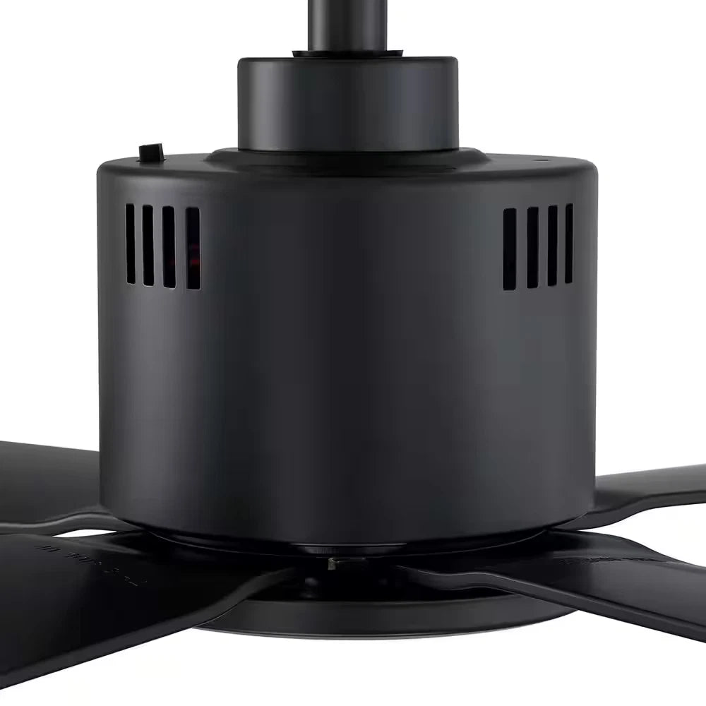 Home Decorators Collection 1004 292 211 | Kitteridge 52 in. Indoor/Outdoor Matte Black Ceiling Fan