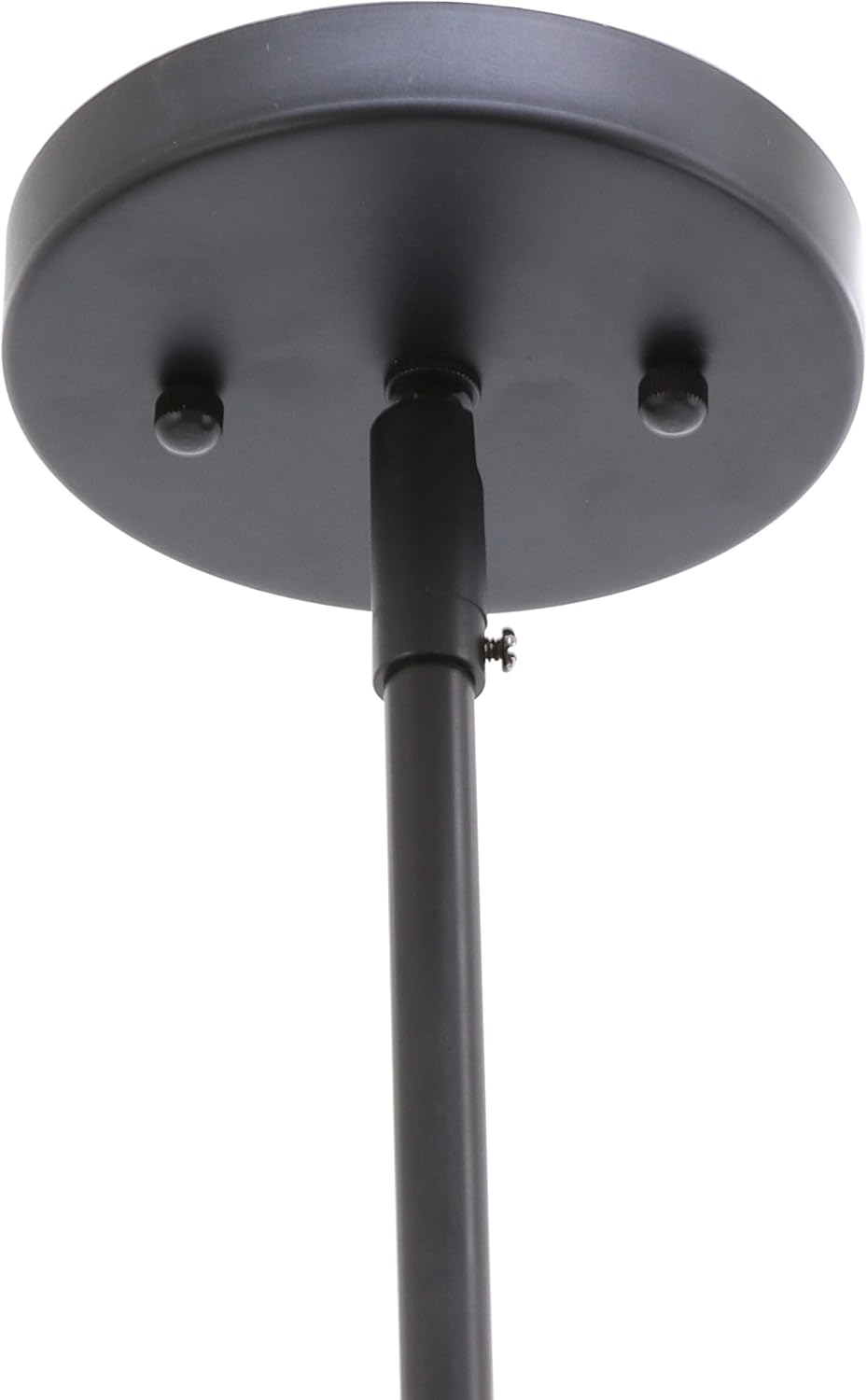 Decor Therapy CH1862 | 3-Light 17-in Black Metal and Antique Brass Semi-flush Mount Light