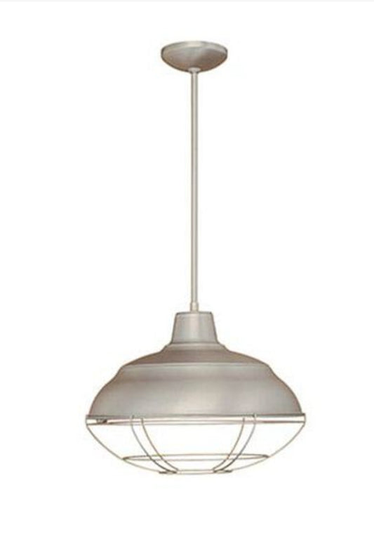 Millennium 5311-SN | Single Light 17" Wide Pendant in Satin Nickel color