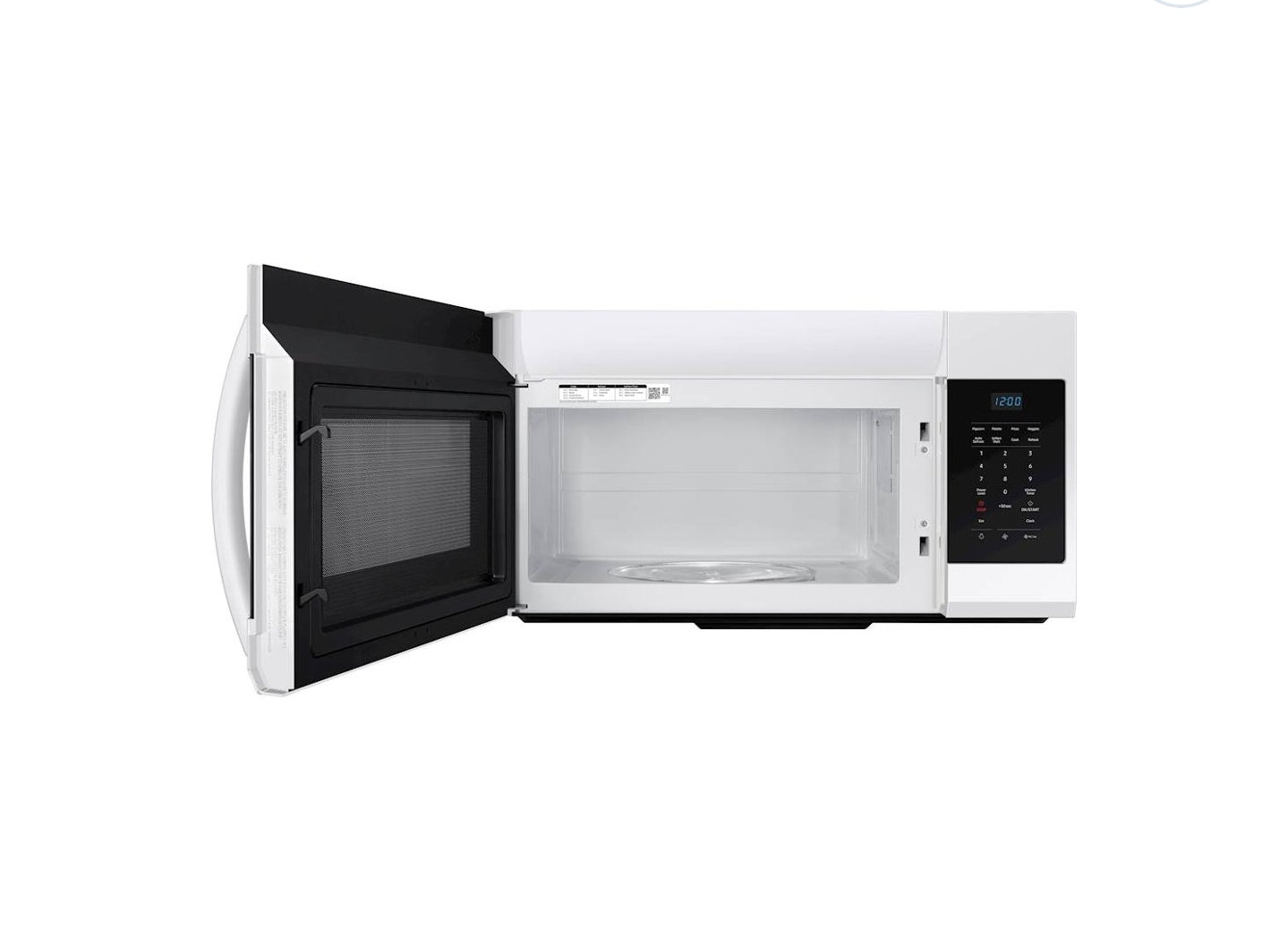 Samsung ME17R7021EW -1.7 Cu. Ft. Over-the-Range Microwave - White 6201661