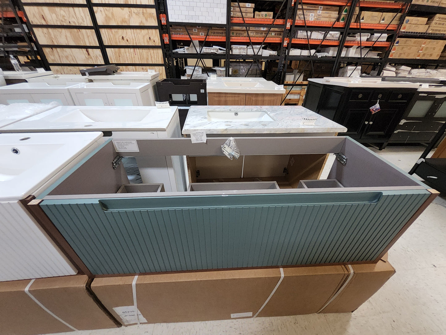 48" Lucena Bath Bari Single Drawer Wall floating vanity double sink
NO TOP: $999 TOP INCLUDED: $1,150
99814530921