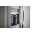 GRSC2352AF8 Frigidaire Gallery 36 in. 22.3 cu. ft. Counter Depth Side-by-Side Refrigerator in Smudge-Proof Stainless Steel 11265091