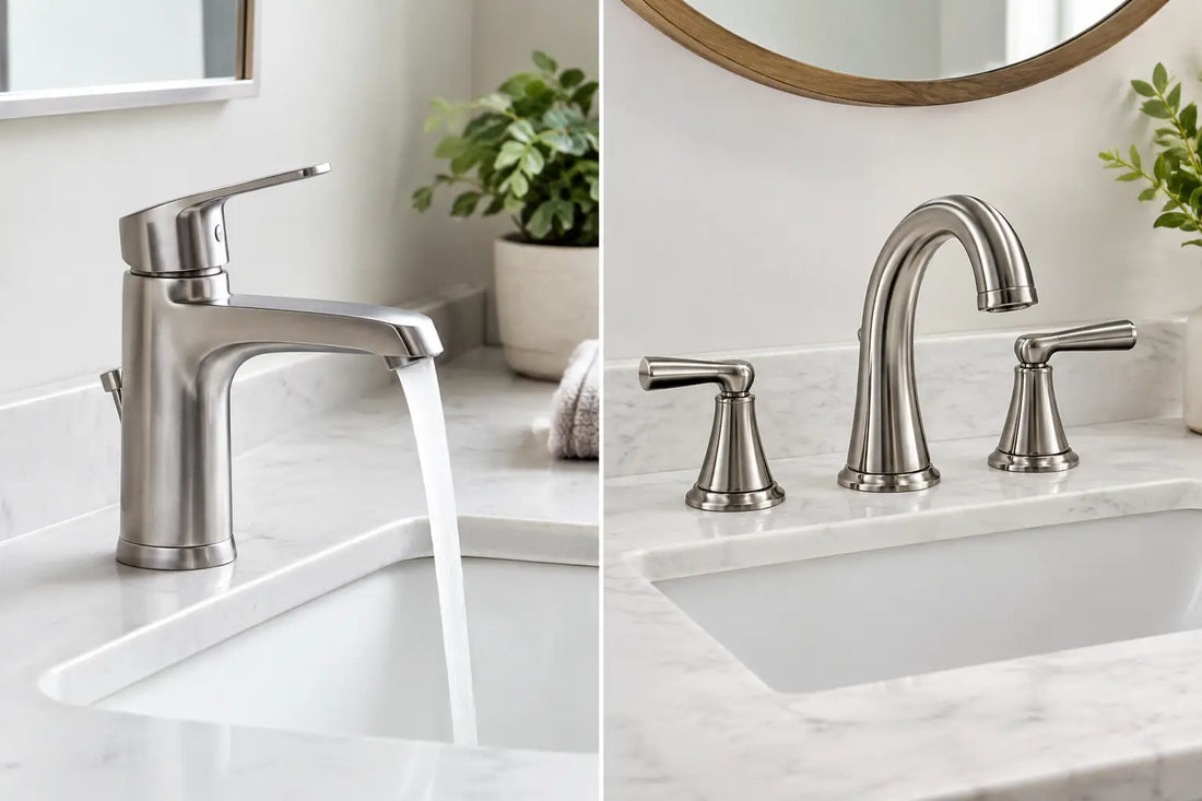 Single Handle vs Widespread Faucet Choices