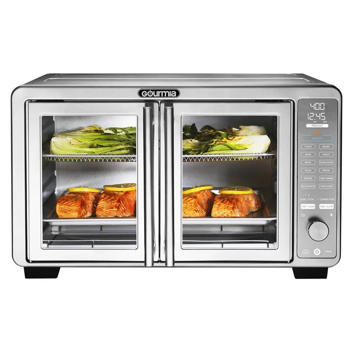 Used Gourmia XL 45 Quart Digital Countertop Oven with Air Fry and Temperature Probe