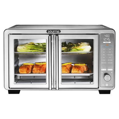 Used Gourmia XL 45 Quart Digital Countertop Oven with Air Fry and Temperature Probe