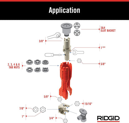 Ridgid 56988 | EZ Change Plumbing Wrench Faucet Installation and Removal Tool