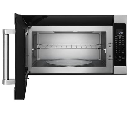 KitchenAid 2-cu ft 1000-Watt Over-the-Range Microwave with Sensor Cooking KMHS120ESS 00912646
