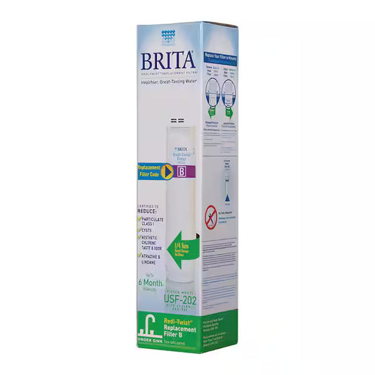 Brita WFUSF202 | Redi-Twist Under Sink Replacement Filter