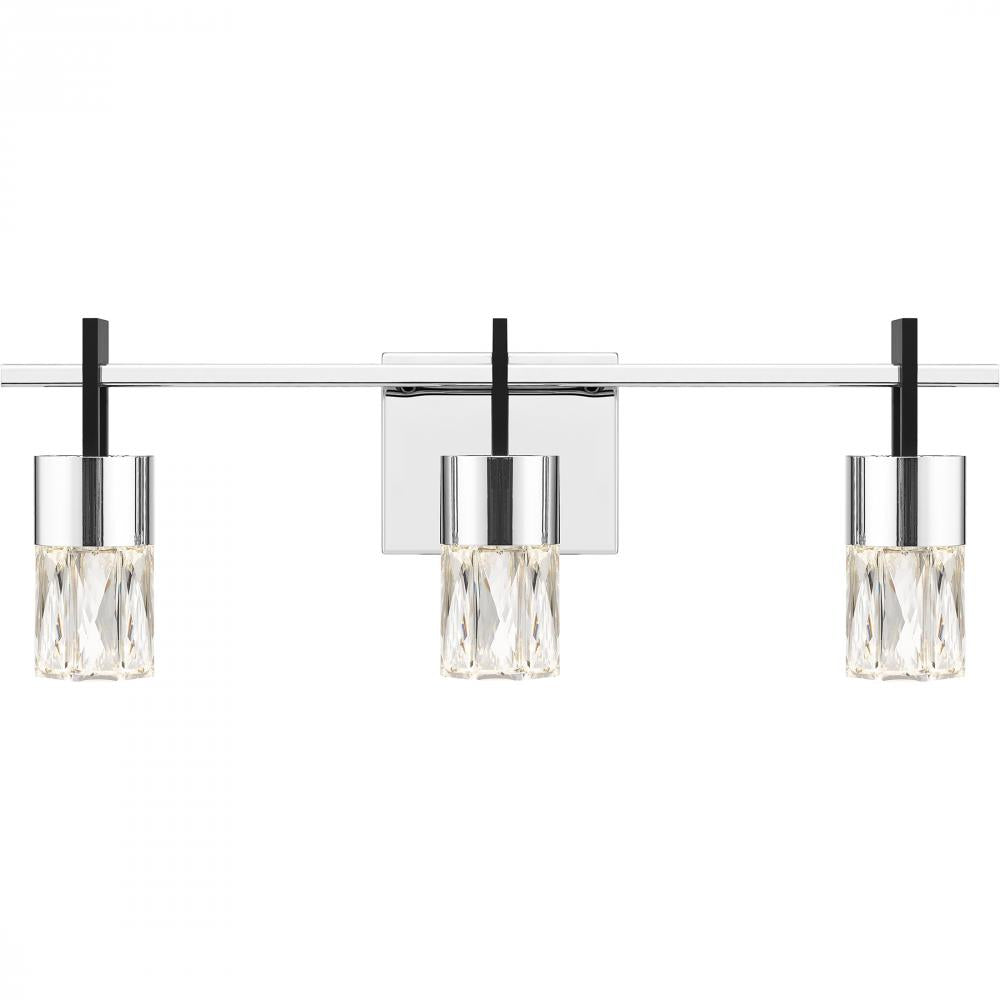Quoizel PCADA8622C | Adena 3 Light 22" Wide LED Bathroom Vanity Light