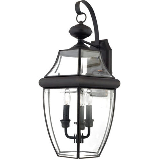 Quoizel NY8318Z | Newbury 3 Light 23 inch Medici Bronze Outdoor Wall Lantern