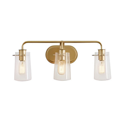LNC Home A03568 | Tethysia 3-Light Gold Vanity Light