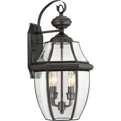 Quoizel NY8317Z | Newbury 2 Light 20 inch Medici Bronze Outdoor Wall Lantern