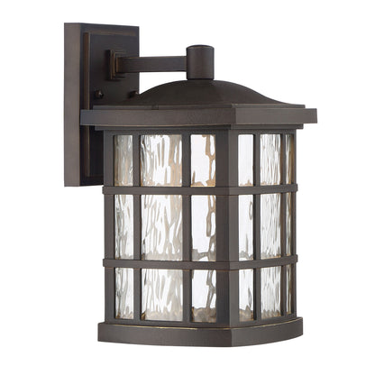 Quoizel SNN8408PN | Stonington 1 Light 13 inch Palladian Bronze Outdoor Wall Lantern