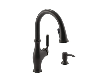 Kohler K-R11921-SD-2BZ Worth Kitchen Sink Faucet, Oil-Rubbed Bronze