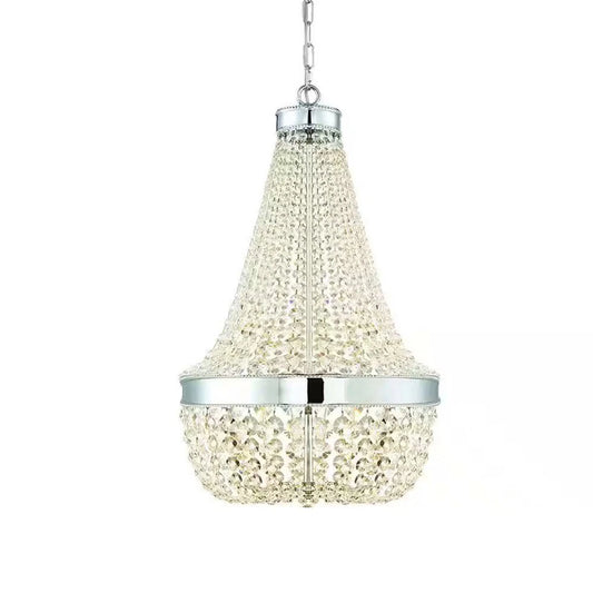 Home Decorators Collection 1001 664 606 | Monticello Park 6-Light Chrome Crystal Chandelier