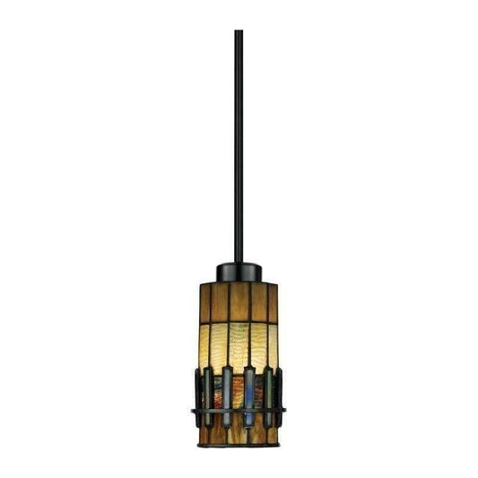 Quoizel TF489P01VB | Autumn Ridge Mini Pendant, 1-Light 100 Watts, Vintage Bronze