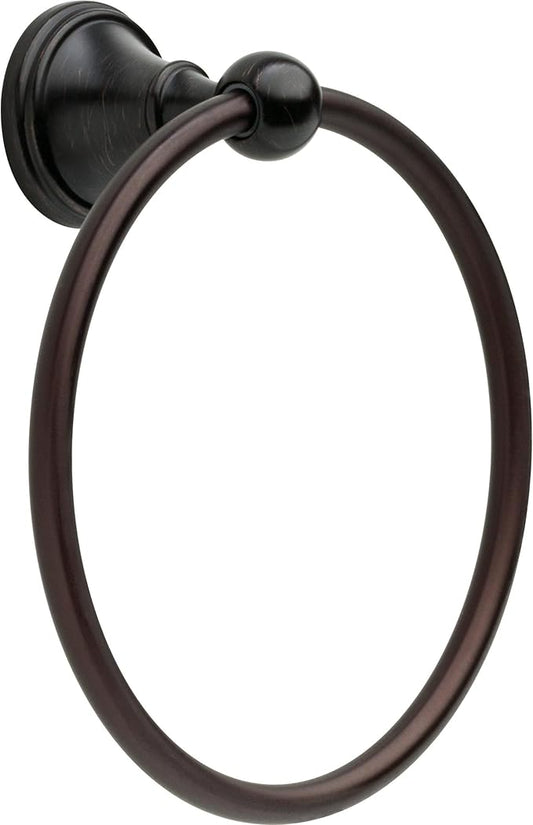 Delta 138034 | Crestfield Wall Mount Round Closed Towel Ring Bath Hardware Accessory in Venetian Bronze