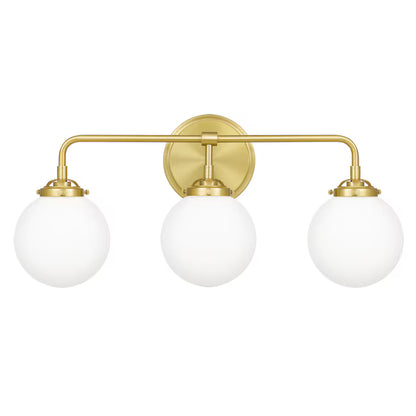 Quoizel LRY8624Y | Landry 3 Light 24 inch Satin Brass Bath Light Wall Light