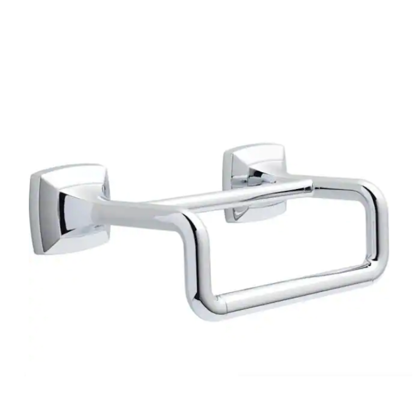 Delta PWD47-PC | Portwood 6 in. Wall Mount Double Hand Towel Bar Bath Hardware Accessory in Polished Chrome