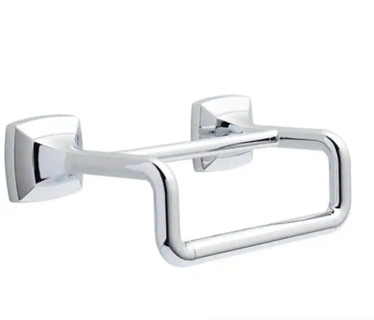 Delta PWD47-PC | Portwood 6 in. Wall Mount Double Hand Towel Bar Bath Hardware Accessory in Polished Chrome