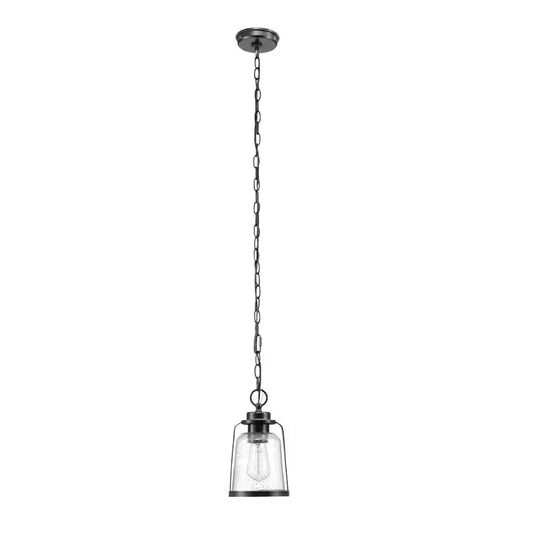 Globe Electric 1003 239 547 | Roth 1-Light Oil Rubbed Bronze Outdoor Indoor Hanging Pendant