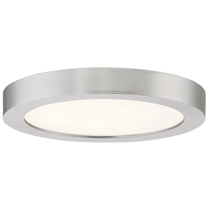 Quoizel OST1708BN | Outskirts 8" Wide LED Flush Mount Ceiling Fixture
