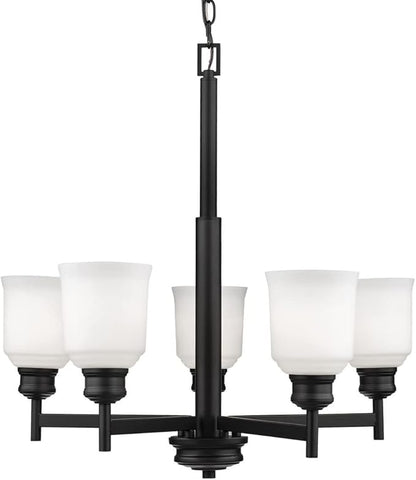 Millennium 145-MB | Burbank 5 Light 26" Wide Chandelier