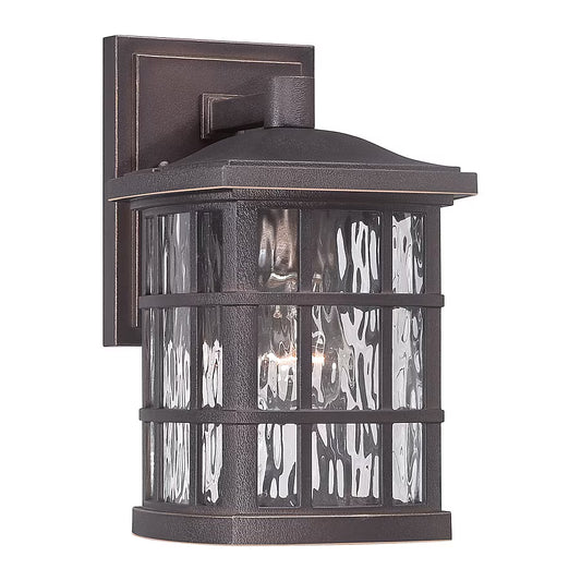 Quoizel SNN8406PN | Stonington 1 Light 11 inch Palladian Bronze Outdoor Wall Lantern, BackPlate: 4.5"W x 6.5"H
