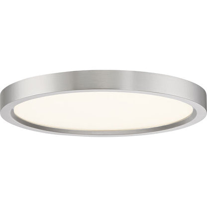 Quoizel OST1711BN | Outskirts 11 inch Brushed Nickel Flush Mount Ceiling Light