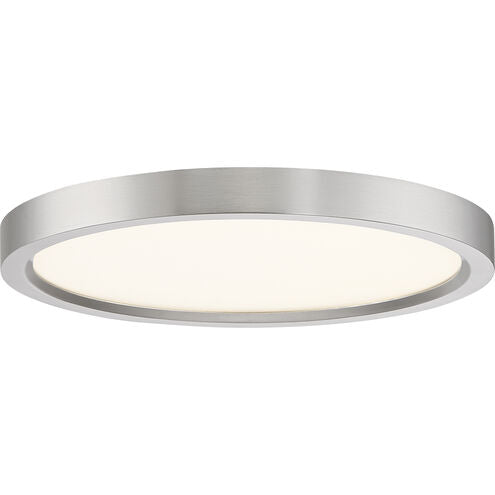 Quoizel OST1711BN | Outskirts 11 inch Brushed Nickel Flush Mount Ceiling Light