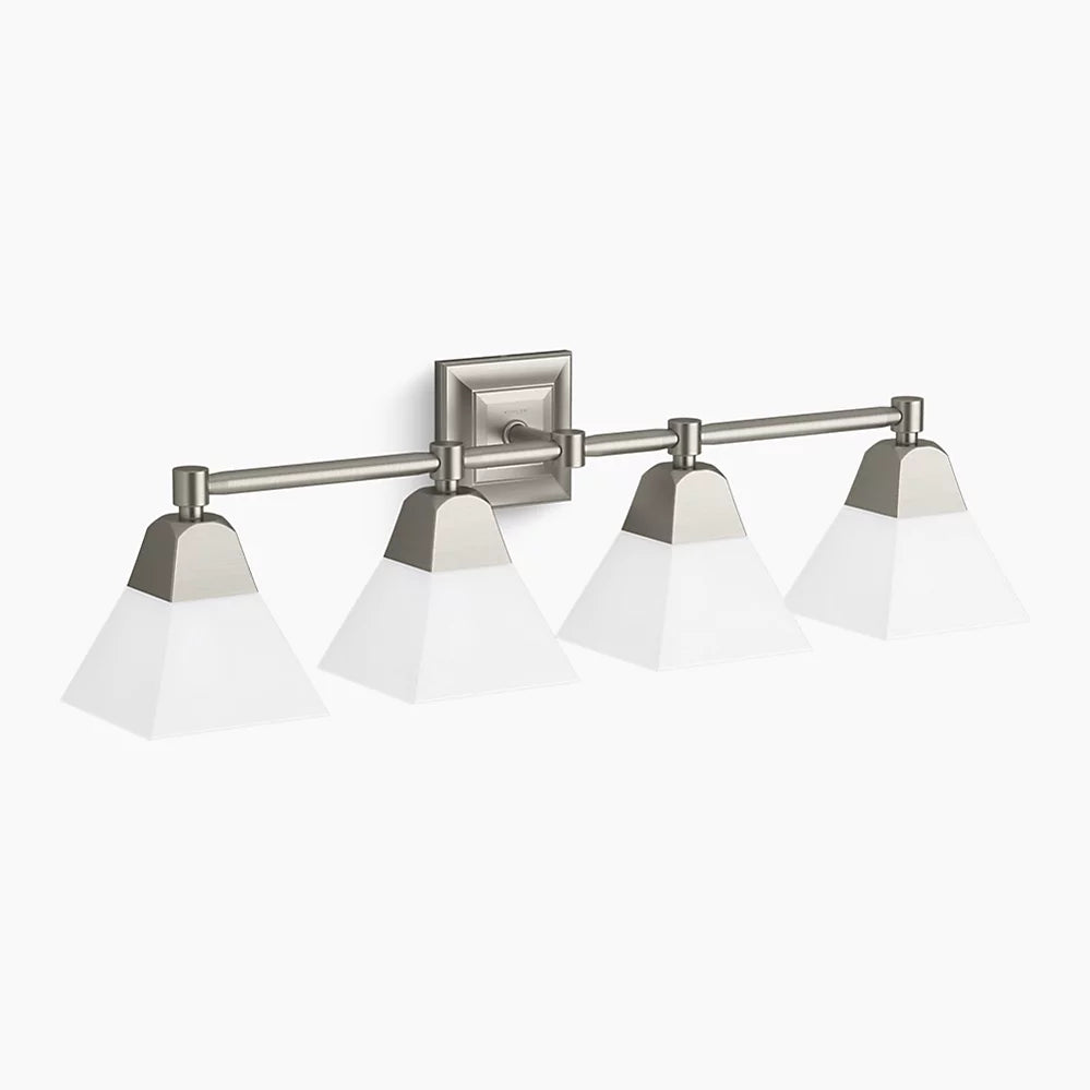 Kohler 23689-BA04-BNL | Memoirs 33" Wide 4 Light Vanity Light in Brushed Nickel