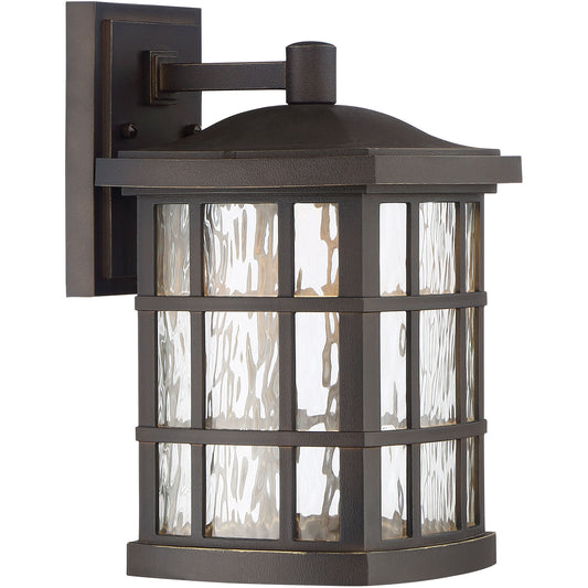 Quoizel SNN8408PN | Stonington 1 Light 13 inch Palladian Bronze Outdoor Wall Lantern