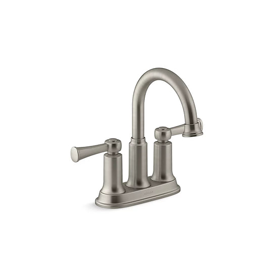 Kohler R21546-4D-BN | Centerset Bathroom Sink Faucet, 1.2 gpm in Vibrant Brushed Nickel