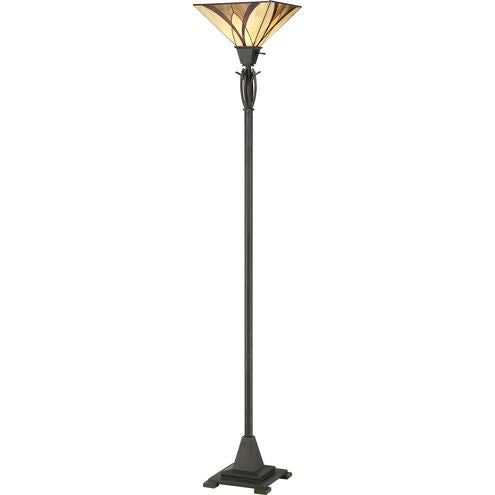 Quoizel TFAS9470VA | Asheville 71 inch Valiant Bronze Torchiere Portable Light, Naturals