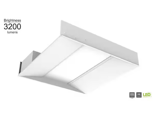 Commercial Electric 1003 957 950 | 2 ft. x 2 ft. 48- Watt Equivalent White Integrated LED