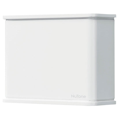 Broan-NuTone LA130WH | Decorative Wired Door Chime – High Gloss White – 2-Note Front / 1-Note Rear – 7.5\" x 5.75\" x 2.375\"