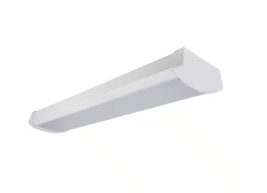 Commercial Electric 1003 540 153 | 48 in. 4000 Lumens Integrated LED White Wraparound Light 4000K Bright White