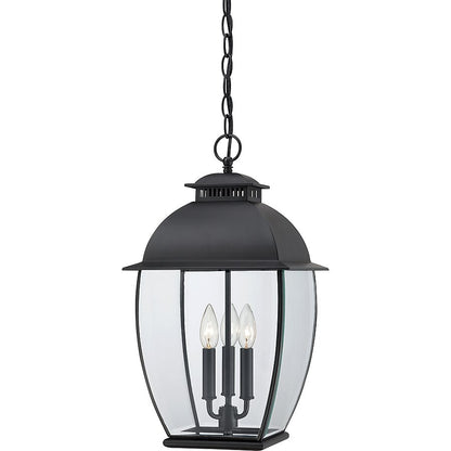 Quoizel BAN1511K | Bain 3 Light 12" Wide Taper Candle Pendant