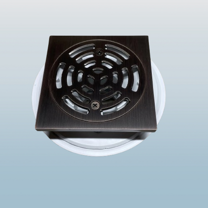 ProFlo PF821P0RBQ | 2" (50.8mm) Adjustable Shower Drain Oil Rubbed Bronze Strainer