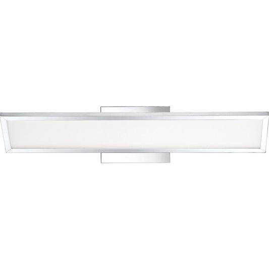 Quoizel PCFH8525C | Flash 24.25-in 1-Light Polished Chrome LED Modern/Contemporary Vanity Light Bar