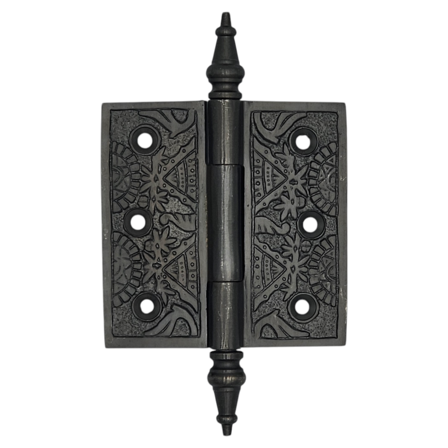 Signature Hardware 968670 | Helios Solid Brass Door Hinge - Antique Pewter