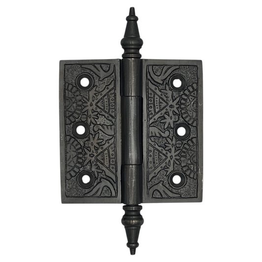 Signature Hardware 968670 | Helios Solid Brass Door Hinge - Antique Pewter