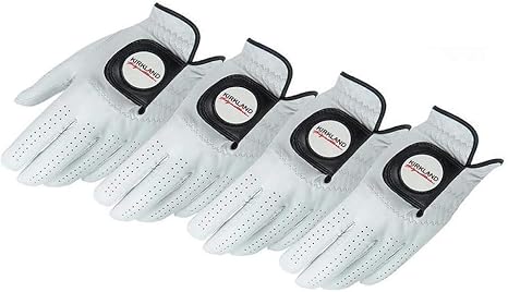 Kirkland 1412244 | (4 Pack) Leather Golf Glove, Right Handed