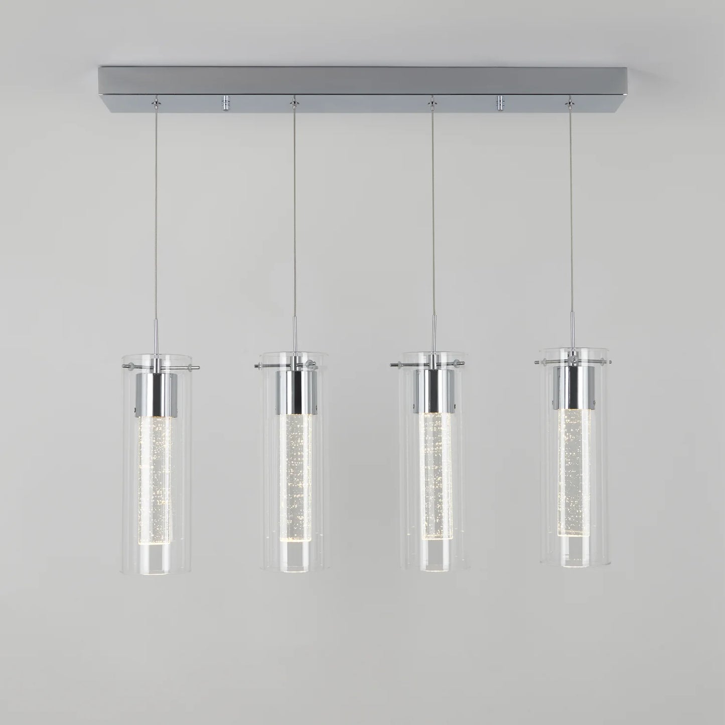Artika OME59B-HD2 | Essence 4-Light LED Pendant in Chrome Finish