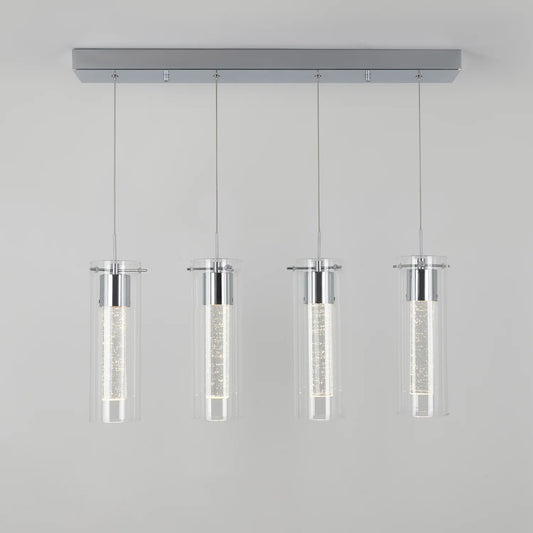 Artika OME59B-HD2 | Essence 4-Light LED Pendant in Chrome Finish