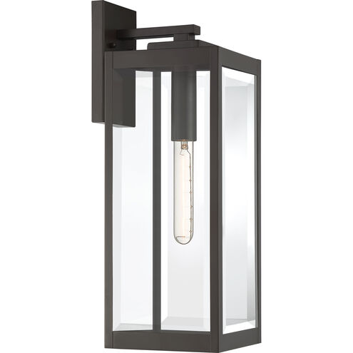 Quoizel WVR88407WT | Westover 1 Light 20 inch Western Bronze Outdoor Wall Lantern