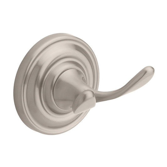 Delta 138277 | Double Towel Hook in Satin Nickel