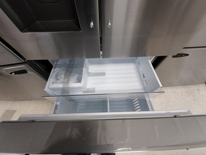 LCFC26XSS LG 26 cu. ft. Smart Counter-Depth MAX French Door Refrigerator with Dual Ice Makers in PrintProof Stainless Steel