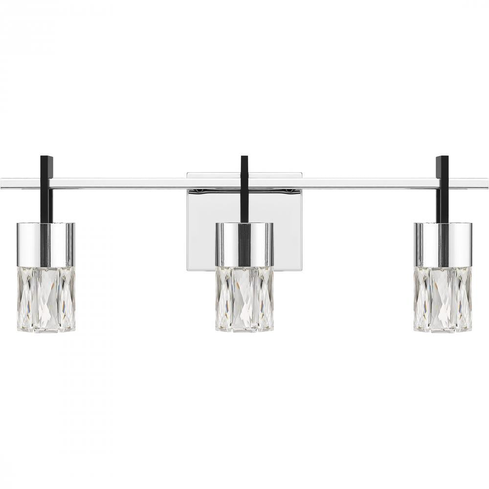 Quoizel PCADA8622C | Adena 3 Light 22" Wide LED Bathroom Vanity Light