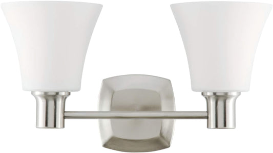 Park Harbor PHVL2222BN | Southern Shores 16" Wide 2 Light Bathroom Fixture